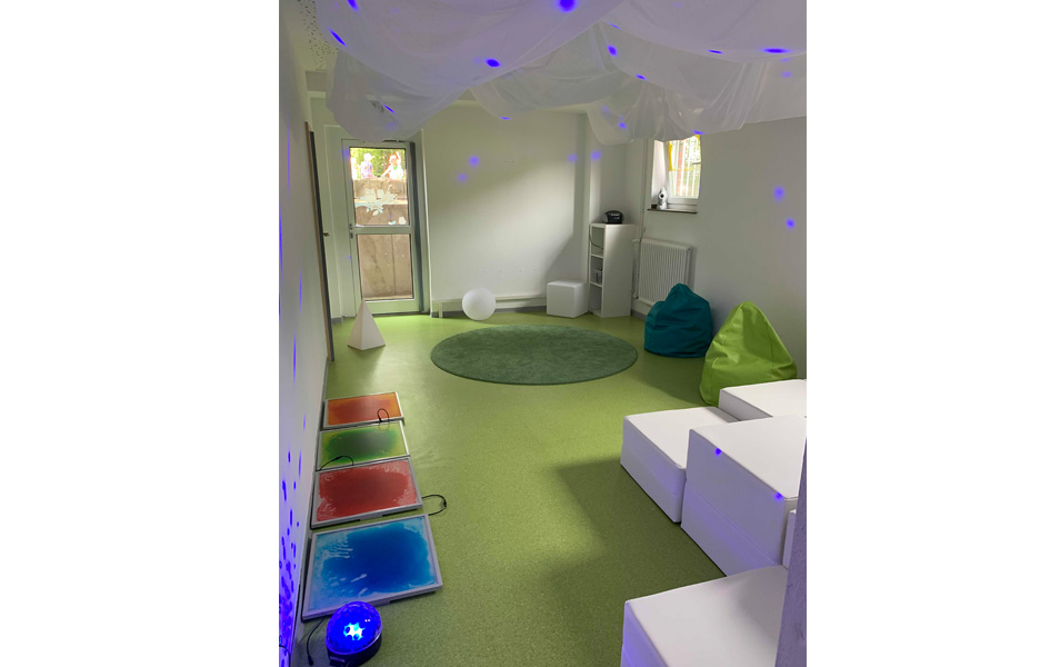Evangelische Kita Paul-Gerhardt Dortmund, Snoozle-Raum, Entspannung, Ruhe